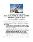Justice Action Group Presents Rural Access to Justice Summit