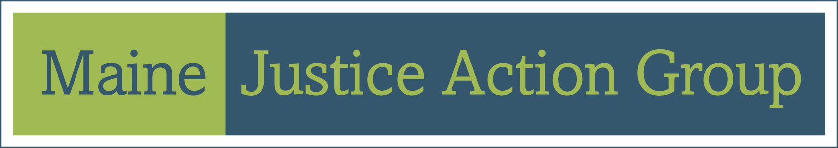 Maine Justice Action Group Logo